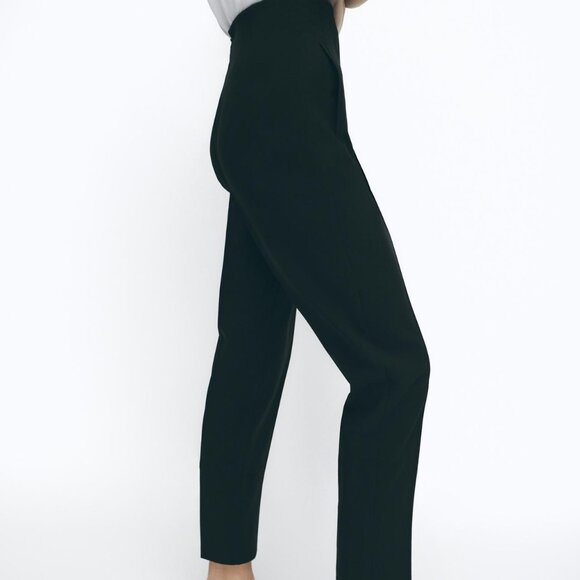 Zara high waisted pants in Black (S) - Picture 7 of 8